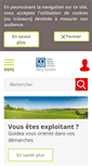 Mobile Screenshot of msa-berry-touraine.fr